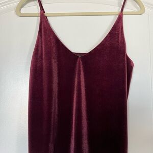 NWT Banana Republic Burgundy Cami XS